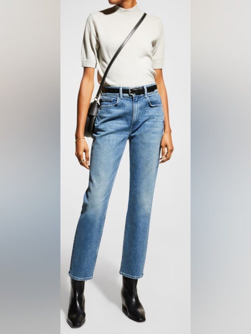 Lafayette 148 New York StraighT Leg Jeans Neiman Marcus Retail $400 NWOT 12